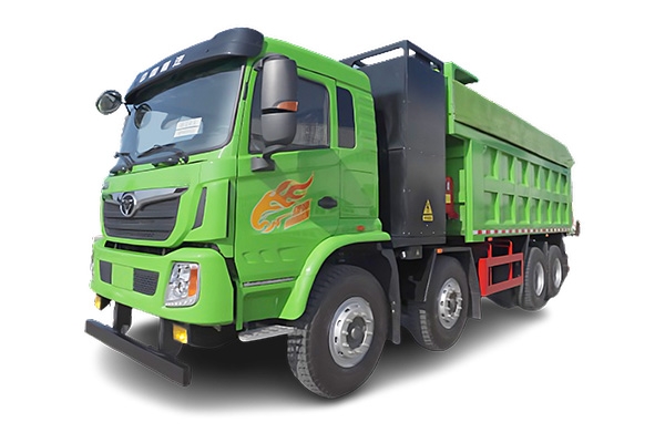 重汽豪曼8×4換電式純電動自卸車